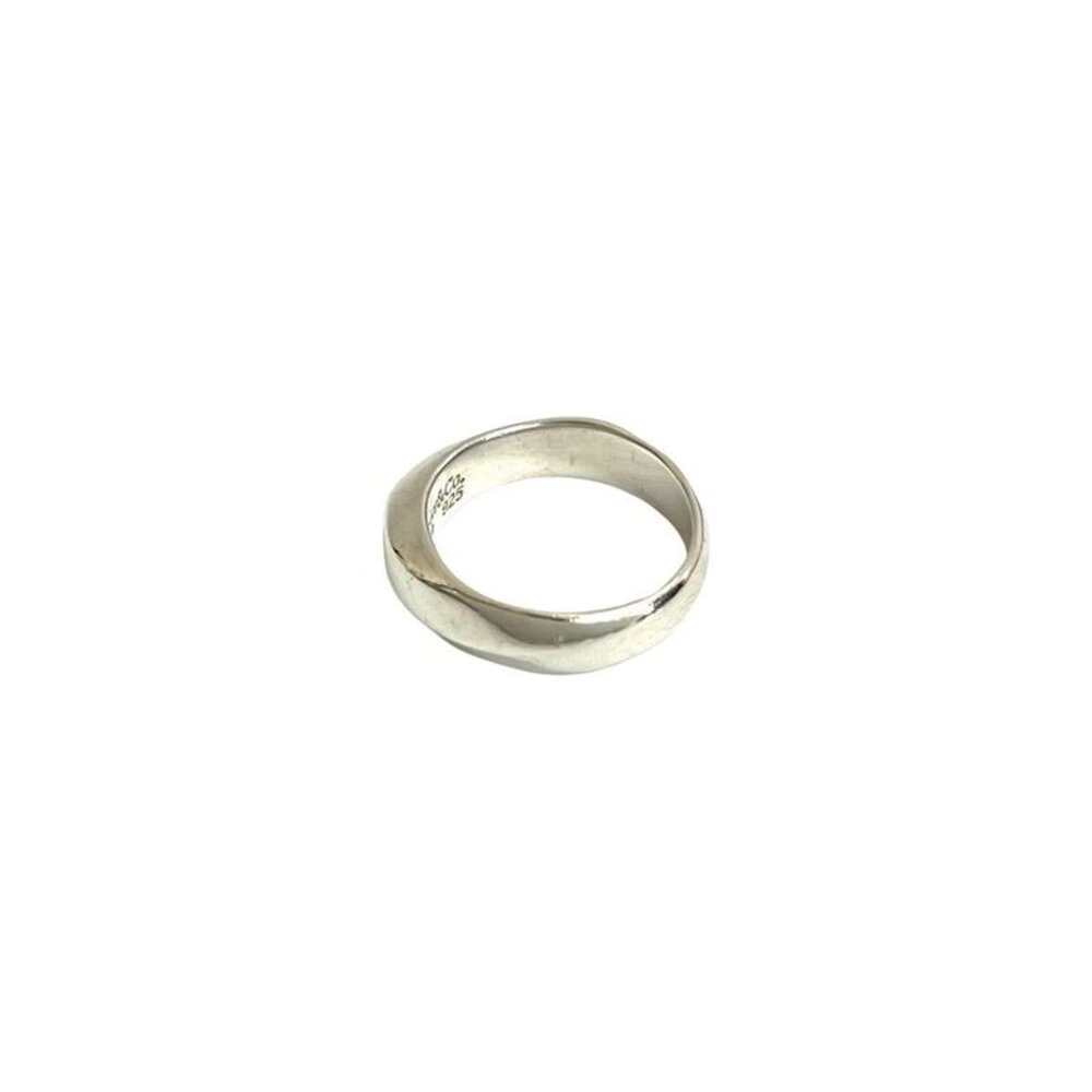 ★SOLD★ Tiffany & Co Knife Edge Ring Silver 925 Ring No 9 - Picture 3 of 7